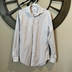 Mens Slim fit dress shirt 15 1/2  34/35